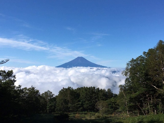 雲海と富士山(2017．8.31)