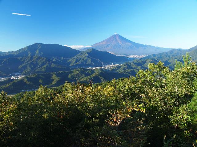 爽やかな富士山（6時30分頃）