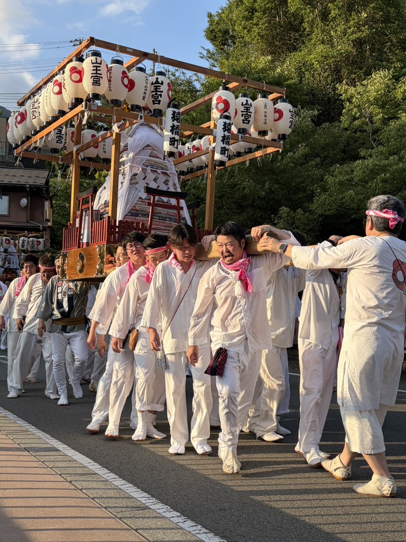 令和8年の猿橋山王宮祭典が開催されました