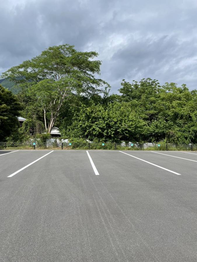 猿橋第二バス駐車場の駐車スペース