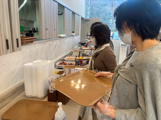 好評の朝食無料バイキング（6:30〜9:00）