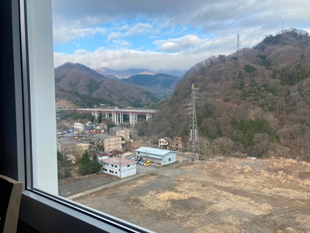 お部屋からの眺望。四季折々楽しんでください