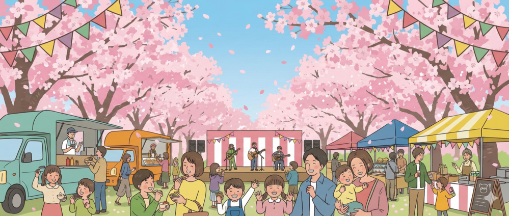 春らんまん桜マルシェ＆市内イベント情報【大月の春を楽しもうキャンペーン2026】